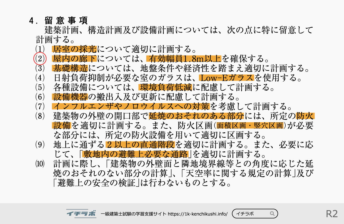 1-1-2. 留意事項